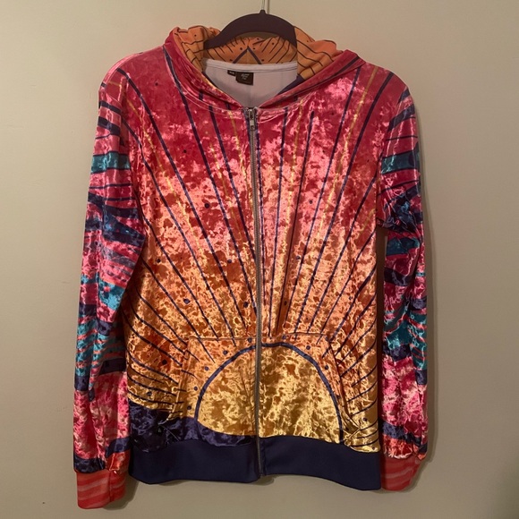 ELECTRO THREADS CRUSHED VELVET HOODIES + SWEATPANTS LOT BUNDLE - Picture 8 of 13